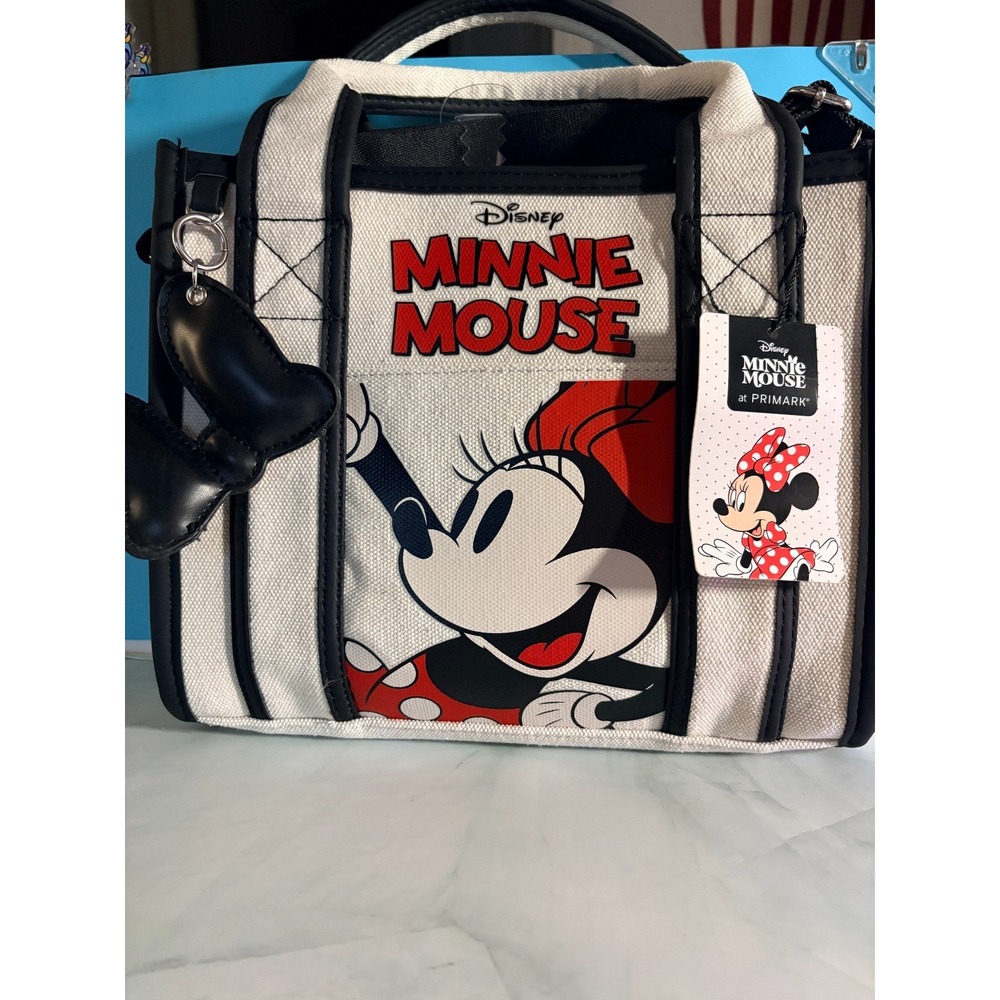 NWT‎ Disney Minnie Mouse Canvas Crossbody Handbag